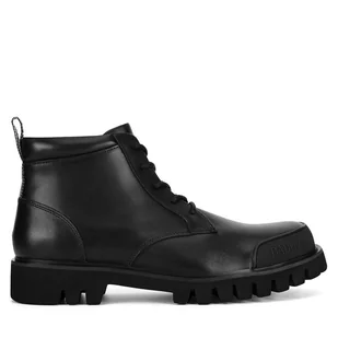 Trzewiki Badura CONNOR-01 124AM Czarny - Botki męskie - miniaturka - grafika 1