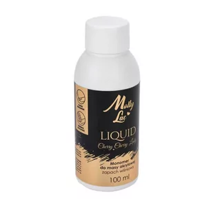 Liquid do akrylu monomer MollyLac Cherry Cherry Lady o zapachu wiśni 100 ml - Zmywacze i cleanery do paznokci - miniaturka - grafika 1
