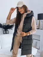 Kamizelki damskie - Kamizelka damska pikowana NOELIA czarna Dstreet TY3134-XL - miniaturka - grafika 1