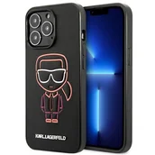 Etui i futerały do telefonów - Karl Lagerfeld KLHCP13XTUOK iPhone 13 Pro Max 6,7" wielokolorowy/multicolor hardcase Karl Ikonik Outline - miniaturka - grafika 1