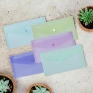 Teczki i skoroszyty - Teczka Dl Kopertowa Pakiet 5 Sztuk Snopake 15908 - miniaturka - grafika 1