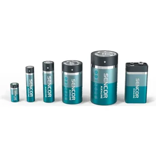 Bateria alkaliczna, AA (LR6), AA, 1.5V, Sencor, blistr, 6-pack - Baterie i akcesoria - miniaturka - grafika 8