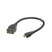 Kable USB - Hama Kabel USB 2.0 - microUSB-B OTG, 0.15 m - miniaturka - grafika 1