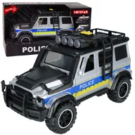 Samochody i pojazdy dla dzieci - Auto Terenowe Policja 1:14 Radiowóz z Napędem Frykcyjnym Świeci + Dźwięki 666-17Q - miniaturka - grafika 1