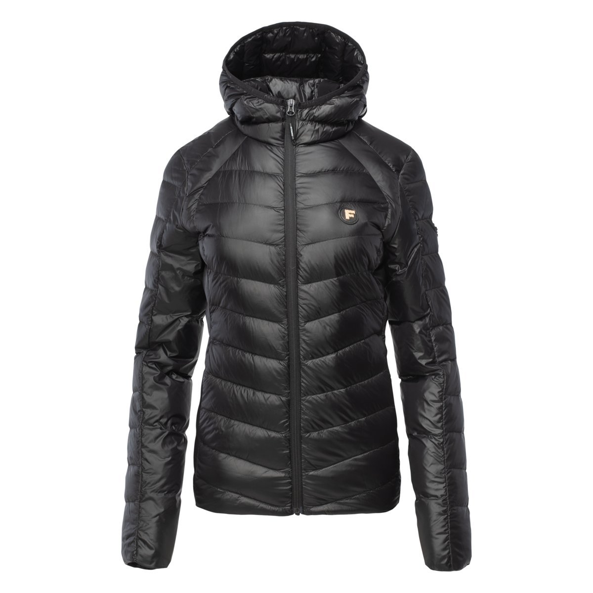 Damska Kurtka Pikowana FROXY W, Czarna, Rozmiar XS