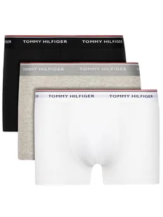 Tommy Hilfiger Komplet 3 par bokserek 3P Trunk 1U87903842 Kolorowy - Majtki męskie - miniaturka - grafika 1