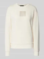 Bluzy damskie - Bluza z detalem z logo - miniaturka - grafika 1