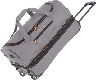 Travelite BASICS torba podróżna na kółkach 55cm szara 51 L 96275-04 - Torby podróżne - miniaturka - grafika 1