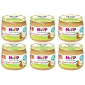 Desery dla dzieci - Hipp Pierwsza gruszka po 4. miesiącu zestaw 6 x 80 g Bio - miniaturka - grafika 1