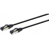 Kable komputerowe i do monitorów - CABLEEXPERT Kabel RJ-45 RJ-45 CABLEEXPERT 0.5 m PP8-LSZHCU-BK-0.5M - miniaturka - grafika 1