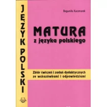 Podkowa Matura z języka polskiego. Zbiór ćw i zad PODKOWA - Materiały pomocnicze dla uczniów - miniaturka - grafika 2