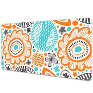 Podkładki na biurko - Podkładka na biurko Pastelowe kwiaty vintage 90x45 cm - miniaturka - grafika 1