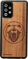 Etui i futerały do telefonów - BeWood Drewniane Etui Samsung Galaxy A52/A52s 5G NIEDŹWIEDŹ MERBAU - miniaturka - grafika 1