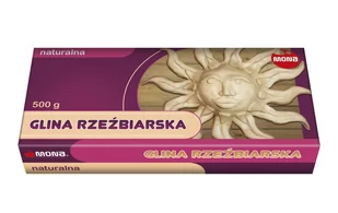 Mona glina naturalna, 500 g - Akcesoria rzeźbiarskie - miniaturka - grafika 2