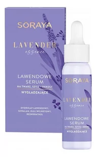Soraya Soraya LAVENDER ESSENCE Aksamitne serum wygładzające na twarz szyję i dekolt 30 ml - Serum do twarzy - miniaturka - grafika 1