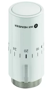Głowica termostatyczna HALO 6-28°C biała - Głowice termostatyczne - miniaturka - grafika 1