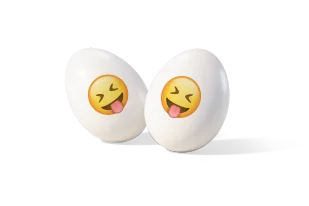 200g MaxMoji Konfety Okulary Emoji - migdał i czekolada z emoji Cool - Inne słodycze - miniaturka - grafika 1