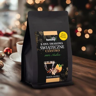 Kawa smakowa Świąteczne Ciastko mielona KSŚC250m - Cappuccino i kawy smakowe - miniaturka - grafika 1