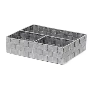 Szary organizer łazienkowy Compactor Stan, 32x25 cm - Koszyki łazienkowe - miniaturka - grafika 1