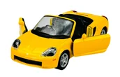 Samochody i pojazdy dla dzieci - WELLY TOYOTA MR2 SPYDER ŻÓŁTA 1:34 42326 - miniaturka - grafika 1