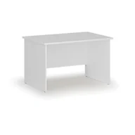 Biurka - Biurko proste PRIMO WHITE, 1200 x 800 mm, białe - miniaturka - grafika 1