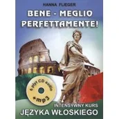 Książki do nauki języka włoskiego - Bene - meglio perfettamente! intensywny kurs języka włoskiego. 6 płyt cd audio + mp3 - Wysyłka od 3,99 - miniaturka - grafika 1