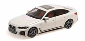 Samochody i pojazdy dla dzieci - Bmw I4 M50 (G26) 2022 White Metallic - Minichamps 110023011 - miniaturka - grafika 1