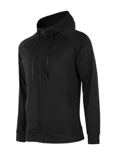 4F Bluza funkcyjna w kolorze czarnym - Kurtki i kamizelki sportowe męskie - miniaturka - grafika 1