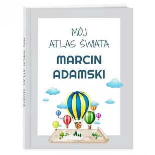 Atlas geograficzny z nadrukiem dla chłopca na Dzień Dziecka - Atlasy i mapy - miniaturka - grafika 1