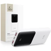 Powerbanki - Powerbank TECH-PROTECT PB01 10000 mAh 22.5W Biały - miniaturka - grafika 1