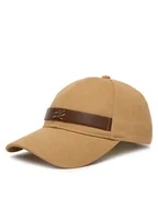 Czapki damskie - KARL LAGERFELD Czapka z daszkiem B1W33010 Beżowy - miniaturka - grafika 1