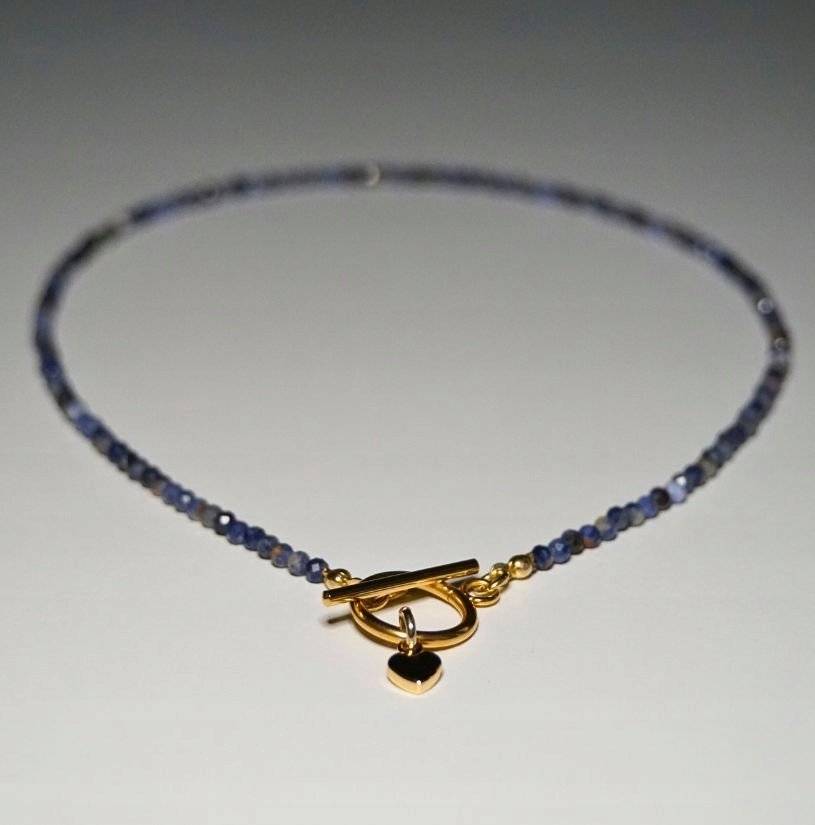 Naszyjnik Toggle Sodalit 3mm - Crystals Break