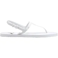 Sandały damskie - Sandały damskie Puma Cozy Sandal Wns białe 375212 02-37 - miniaturka - grafika 1