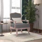 Fotele - Fotel, ciemnoszary, 64x64x90 cm, tapicerowany tkaniną Lumarko! - miniaturka - grafika 1