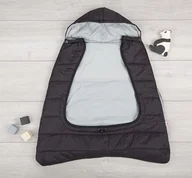 Śpiworki dla dzieci - CuddleCo CuddleCo Comfi-Cape śpiworek 2w1 czarny CC844180 - miniaturka - grafika 1