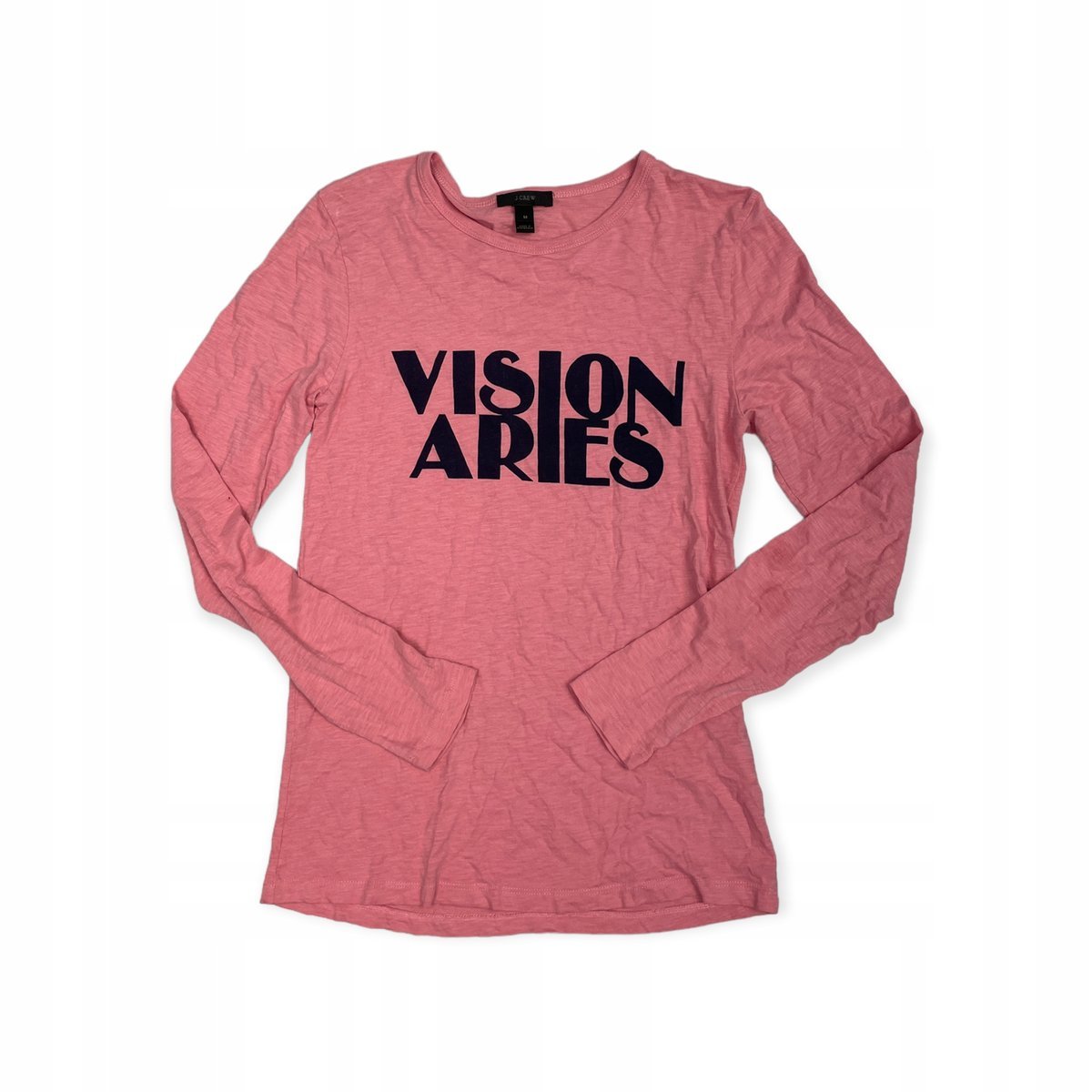 Różowa bluzka damska długi rękaw J. CREW M