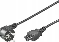 Kable komputerowe i do monitorów - Kabel zasilający MicroConnect Power Cord Notebook 5m Black PE010850 - miniaturka - grafika 1