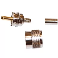 Akcesoria do krótkofalówek - Wtyk UC1 zaciskany na RG58 - miniaturka - grafika 1