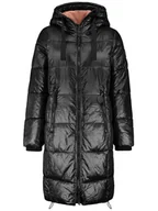 Kurtki damskie - Sublevel Płaszcz pikowany w kolorze czarnym - miniaturka - grafika 1