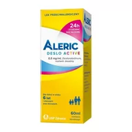 Leki na alergię - Aleric Deslo Active0,5mg/ml płyn 60ml - miniaturka - grafika 1