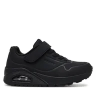 Buty dla chłopców - Sneakersy Skechers Uno-Air Blitz 403673L/BBK Czarny - miniaturka - grafika 1