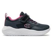 Buty dla dziewczynek - Buty dziecięce Champion S32532BS501 SOFTY EVOLVE G PS Niebieskie - miniaturka - grafika 1
