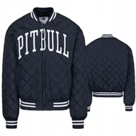 Kurtki męskie - PITBULL WEST COAST KURTKA MĘSKA PIKOWANA PRZEJŚCIOWA JUPITER GRANATOWA S - miniaturka - grafika 1