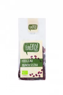 Żurawina suszona BIO 100 g Eureko 5908249972278 - Zdrowa żywność - miniaturka - grafika 1