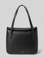 Torebki damskie - Torba shopper z detalem z logo model ‘SOFT SCULPT’ - miniaturka - grafika 1