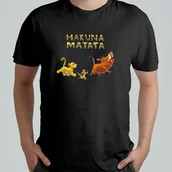 Koszulki męskie - MĘSKI T-SHIRT Koszulka KRÓL LEW HAKUNA MATATA HIT - miniaturka - grafika 1