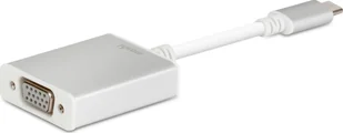 Adapter USB Moshi USB-C - VGA Srebrny MI-USBC-VGA - Adaptery i przejściówki - miniaturka - grafika 1
