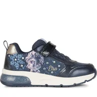 Buty dla dziewczynek - Geox trampki dziewczęce J268VD 0ANAJ C4256 Kolor: Niebieski Rozmiar: 35 - miniaturka - grafika 1