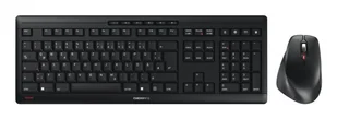 CHERRY JD-8550DE-2 klawiatura Dołączona myszka Dom/Biuro RF Wireless QWERTZ Niemiecki Czarny - Zestawy myszka + klawiatura - miniaturka - grafika 1