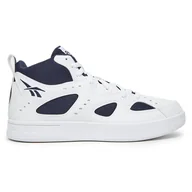 Buty dla chłopców - Reebok PRIMARY HARDWOOD 100235355 J Biały - miniaturka - grafika 1